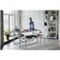 White nesting tables