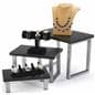 Black Nesting Risers for Retail Shops