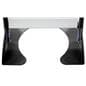 16" x 72" Black Permanent Banner Stand w/o Graphic; Bolts to Hard Surfaces