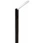 16" x 72" Black Permanent Banner Stand w/o Graphic for Outdoor Marketing