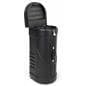 travel case podium stand includes an ultra-strength butterfly latch