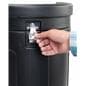 travel case podium stand - locking butterfly latches