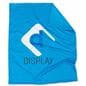 podium case graphic wrap created with high opacity stretch polyster blend material 