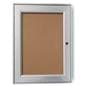 Outdoor Corkboard: w/Locking Door 13" x 19"