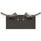 Portable trade show truss system with curved steel modular walls