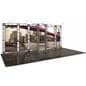 Orbus portable trade show display truss system 20’ wide modular booth