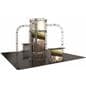 20ft-wide portable truss trade show exhibit booth with frame and graphics