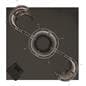 Portable truss trade show booth kit with 12 Lumina 50 Watt spotlights