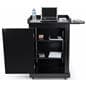School podium on wheels with ample storage space