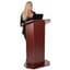 Buy Wood Affordable Lectern | Assembly Tools Included | Displays2Go
