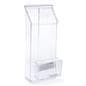 Outdoor Leaflet Dispenser With Business Card Holder