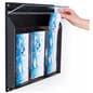 Durable outdoor display brochure holders