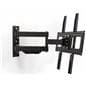 Outdoor TV wall bracket in texture black