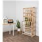 Wooden bakers rack with removable shelves