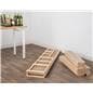 Easy to assemble wooden bakers rack
