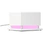Pedestal display case with acrylic cover with illuminated base