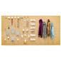 Quick-change retail pegboard wall