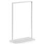 White Vertical 11 x 17 Sign Holder 