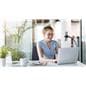 Universal gooseneck phone stand with vertical or horizontal device orientation