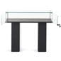 Glass Pedestal Showcase w/ Lock