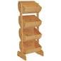 Wooden Crate Display | Pine Frame with Oak Stain | Displays2Go