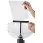 7" x 11" Sign Holder Dump Bin Stanchion Topper