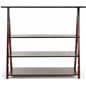 Wooden a frame clothes rail with modern design 