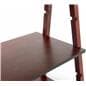 Wooden a frame clothes rail with four mounting notches