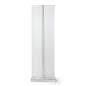 Premium wide base retractable banner stand with full color graphics