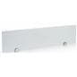 Desk mounted privacy screen for cubicles