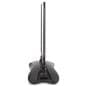 Free standing sign showing the thin depth and wide sturdy base, perfect for outdoor use