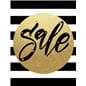 22 x 28 holiday retail sale posters with gold and black theme