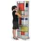 Totem Poster Stand Holder 24" x 72" Signage (Convex Design)