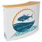 Replacement wrap around graphic for CNTPUVL3X2 pop-up counter with full color UV Digital Printing