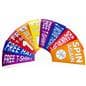 Custom spinning game graphics for PWFS1224BK / PWTT1224BK / PWF1224BLED printed with digital solvent technology  
