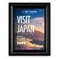 Black snap in poster frame