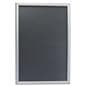 Silver 20 x 30 Snap Frame with Hinged Design