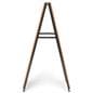 Sturdy A-frame sidewalk sign with locking spreader hardware to keep it securely in place