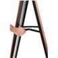 Sturdy A-frame sidewalk sign with locking spreader hardware to keep it securely in place
