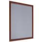 Faux wood poster snap wall frame with aluminum construction 