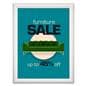 Wall snap open frame sized for 18x24 posters