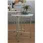 30” Trade Show Cocktail Table Folds Flat for Shipping
