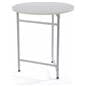 30” Trade Show Cocktail Table is Short