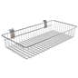 Slatwall basket with overall weight of 1.8 pounds