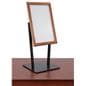 Snap countertop snap frame stand in warm faux oak finish
