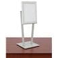 Countertop snap frame with modern lines compliments any aesthetic