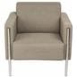 Tan Modern Reception Chair