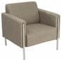 Modern Reception Chair with Padded Cushions