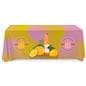 Custom table covers with closed back design 