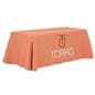 Custom rectangle table cover with machine-washable material